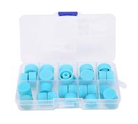 NDNCZDHC 30Pcs A/C Refrigerant Port Cap Replacement Air Conditioning Charging Valve Dust Cover