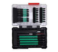 NDNCZDHC 30Pcs Impact Screwdriver Bit Set S2 Impact Driver Bit Set with Extension Bar Adapter Kit for Industrial Applications