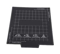 NDNCZDHC 3D Printing Build Surface Adhesive Printer Heat Bed Platform Sticker Sheet Magnetic Prevent Curling Replacement Parts Accessories 235mmx235mm