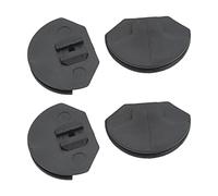 NDNCZDHC 4PCS Clip di copertura di accesso alla lampadina per auto Twist Lock 51757163899 Sostituzione per Serie 1 E82 E88 2008-2010