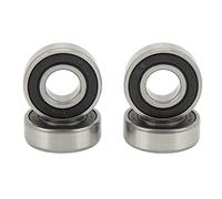 NDNCZDHC 4PCs Wheel Bearing 6202-RS Chrome Steel Replacement for Coleman Powersports CT200U CT200U - EX Trail 200 Mini Bike