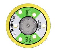 NDNCZDHC 5in Sanding Backing Pad, 5/16 -24 Hook and Loop PU Backing Plate Pneumatic Sander Buffer 12000RPM