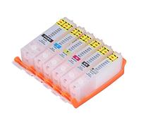 NDNCZDHC 6 Colors Ink Cartridge Refill Inkjet Box Replacement Printer Accessories for MG6350