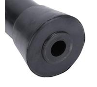 NDNCZDHC 6 inch Marine Keel Roller Heavy Duty PU Black Boat Trailer Roller for Boat Trailer