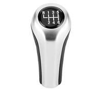 NDNCZDHC 6-Speed Shift Knob Gear Stick Head Fit for 3 Series 1 Series X1 E60 E61 E62 E87 E88 E90 E91 E83