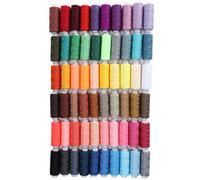 NDNCZDHC 60pcs Discussione di cucitura, bobine da ricamo a 250 iarde, fili color rotoli da 2 pollici per la macchina da cucire