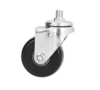 NDNCZDHC 65 mm / 2,6 pollici di diametro gambi, rotazione a 360 gradi 40x80mm / 1.6x 6.2 pollici 6,2 pollici per le rotelle della scheda di montaggio Sostituzione