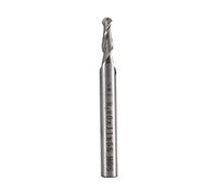 NDNCZDHC 6mm Diametro CNC BIT di incisione del router CNC, 2 flauto HSS 4 mm Mill Diametro Flauto Flatto Mulino Fine Mulino