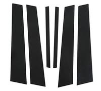 NDNCZDHC 6PCS Door Window B C Pillar Cover Trim Glossy Black Mirror Decal Replacement for 3 Series F30 2013-2019