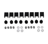 NDNCZDHC 8 Set 3D Printer Glass Clips Adjustable Universal Aluminum Alloy Heat Bed Clip for Ender 3 3 Pro V2 3S 5 Pro