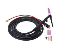 NDNCZDHC 8M TIG Welding Torch WP 17V 150A Lift Style Argon TIG Torch with 35-50mm² Quick Connector Fit for ARC200 MIG200 MIG250 ARC205 Pro MIG205 Pro