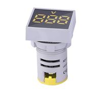 NDNCZDHC AC20-500V LED Indicator Light Mini Digital LED Display Voltmeter Square Signal Lamp (Gialla)