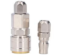 NDNCZDHC Air Coupler and Plug Kit, Stainless Steel Self Locking Quick Connect Pneumatic Hose Fittings (Self-locking quick connection Φ8 lock pipe)
