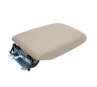 NDNCZDHC Armrest Center Box Console Lid 58905-0E040-B0 Synthetic Leather Textured Finish Center Console Cover with Bracket (Beige)