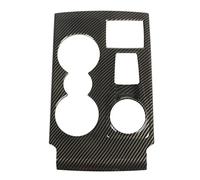 NDNCZDHC Car Gear Shift Panel Cover Carbon Fiber Style Shift Cup Holder Panel Replacement for Bronco Sport 2021+