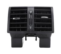 NDNCZDHC Car Rear Center Air Conditioning Outlet Vent Nozzle 1TD819203 Black Rear AC Outlet Vent for Caddy 2004 to 2015