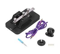 NDNCZDHC Chiave del Codice Morse, Manuale CW Strumento di Pratica Trainer Trainer del Codice Morse Telegrafo Telegrafo Tapper Machine con Cicalino