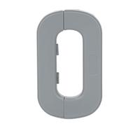 NDNCZDHC Chiusura per congelatore mantenere la porta chiusa Design adesivo, con meccanismo a doppio dito Chiusura frigorifero con adesione in ABS per la casa