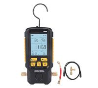 NDNCZDHC Digital Vacuum Meter Air Conditioning Refrigerant Vacuum Tester with Pressure Leakage Test for HVAC System 0-2000mbar