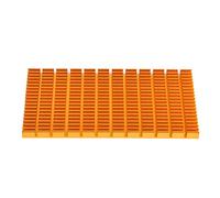 NDNCZDHC Dissipatore di Calore Dorato, Radiatori di Calore in Alluminio P120x64x6-GO Per Scopi Multipli 120 X 64 X 6mm