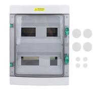 NDNCZDHC Electrical Junction Box IP66 Water Proof Miniature MCB 24 Way Power Distribution Box for Residential Commercial Places