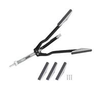 NDNCZDHC Engine Cylinder Hone Tool 2.24in-9.84in Diameter Adjustable Deglazer 220 Grit with Extra 3Pcs 4in Long Stones