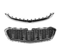 NDNCZDHC Front Upper Lower Center Grille 22995184 Chrome Scratch Proof Upper Lower Center Mesh Grille for Malibu