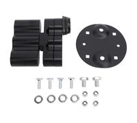 NDNCZDHC Gasoline Pack Mount RX DLX PM Aluminum Fuel Tank Pack Water Pack Mount Lock With Combination Lock