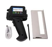 NDNCZDHC Handheld Inkjet Printer Gun Portable Mini Quick Drying 12.7mm for Text Barcode QR Code Counter Batch Number Date Coder