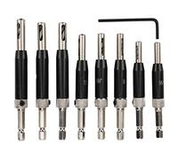 NDNCZDHC Hinge Drill Bit Set Hinge Window Door Cabinet Drilling Hole Puncher Woodworking Tool