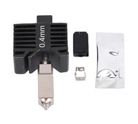 NDNCZDHC Hotend Replacement for Bambu Lab X1 P1P P1S 3D Printer Integrated Hardened Steel Nozzle Hot End Kit 60W Ceramic Heater (0.4mm)