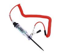 NDNCZDHC Metal Automotive Circuit Tester, Electrical Test Pen, LED Digital Display Voltage Power Tester for Checking Car Circuits