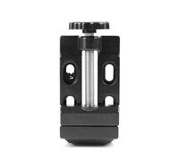 NDNCZDHC Mini Bench Clamp, 8005 Flat Table Vice Aluminum Alloy Adjustable Drill Press Vice Carving Tools
