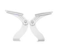 NDNCZDHC Pair of Marine Armrest Pivot Aluminum Alloy Adjustable Angle Solid Support Boat Flip Up Armrest Pivot for Yacht Ship