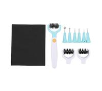 NDNCZDHC Paper Sculpting Tool Kit Paper Die Brush with 2 Replacement Tips and Quilling Piercing Ball Tips for Crafting