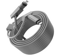 NDNCZDHC Satellite Replacement Cord 2 in 1 150FT Length Satellite Water Proof Extension Cable with 3ft Ethernet Adapter for GEN2