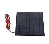 NDNCZDHC Solar Power Module Board Polysilicon DC18V 4.5W Tool Supplies with 2meter Red Black Wire