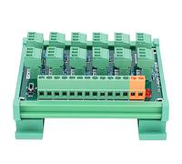NDNCZDHC Terminal Block 3-Wire 12-Channel Capture Card DIN Rail Switch Control NPN PNP KP-12L - Gther - C