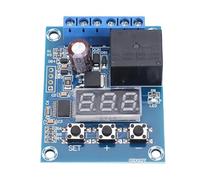 NDNCZDHC Voltage Relay Module Upper Lower Limit Detection Control DC24V Voltage Detection Charging Discharge Test Relay Module with Segment LED Display