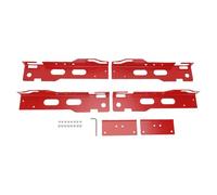 NDNCZDHC Wheel Alignment Tool with Connection Sheet Heavy Duty Iron Toe Alignment Tool Plate for Car Truck Sedan SUV (Nessun metro a nastro)