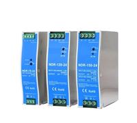 NDR-75 NDR-120 NDR-150 Switching Power Supply Single Output Industrial DIN RAIL AC to DC 12V 24V(NDR-150-24)