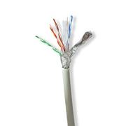 NDS 100 METRI Cavo di rete Rotolo CAT6 Incagliato S / FTP Cavo di rame nudo