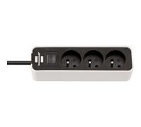 NDS 3 METRI Ecolor socket 3-way (distribution box with switch) TYPE E