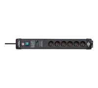 NDS 3 METRI Premium-Line, 6-way socket with surge protection up to 60,000 A ( ca