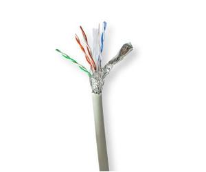 NDS 305 METRI Cavo di rete Rotolo CAT6 Incagliato S / FTP Cavo di rame nudo