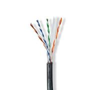 NDS 305 METRI Cavo di rete Rotolo CAT6 Solido U/UTP CCA Esterno Tondo P