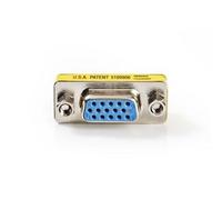 NDS Adattatore VGA VGA Femmina 15p VGA Femmina 15p Placcato nickel Dritta M