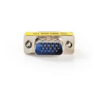 NDS Adattatore VGA VGA (M) VGA (M) Placcato nickel Dritta Metallo Metallo