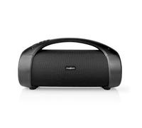 Bluetooth® Party Boombox | 6 hrs | 2 | 50 W | Riproduzione multimediale: AUX/USB | IPX5 | collegabile | Con impugnatura | Luci da festa | Nero