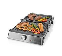 NDS Contatto Grill 2000 W 29 x 23 cm controllo della temperatura regolabile
